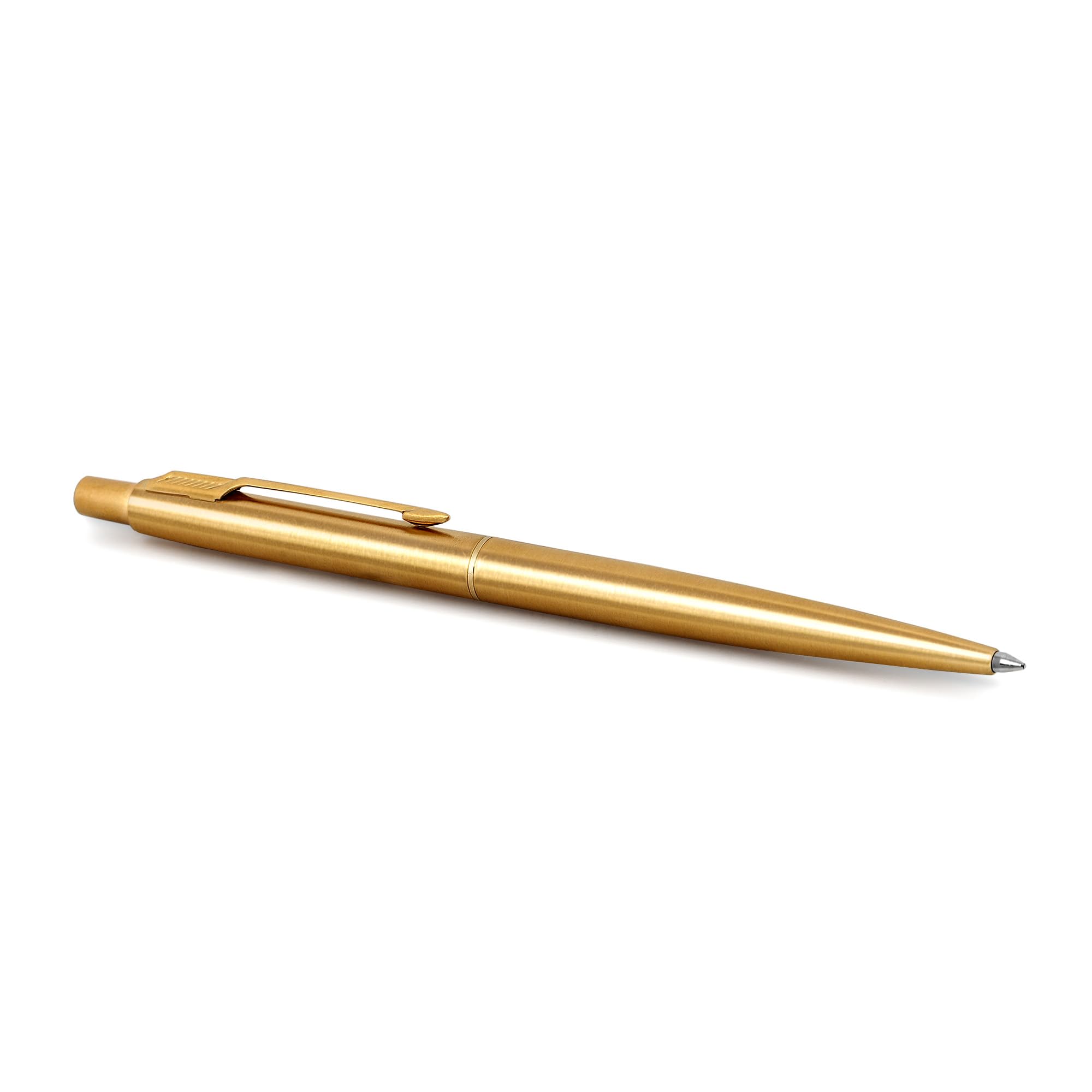Parker Classic Gold Trim Ball Pen | Blue Ink | Ballpoint Pen for Smooth Writing | Iconic Parker Craftsmanship | Premium Gifting Choice - Image 4