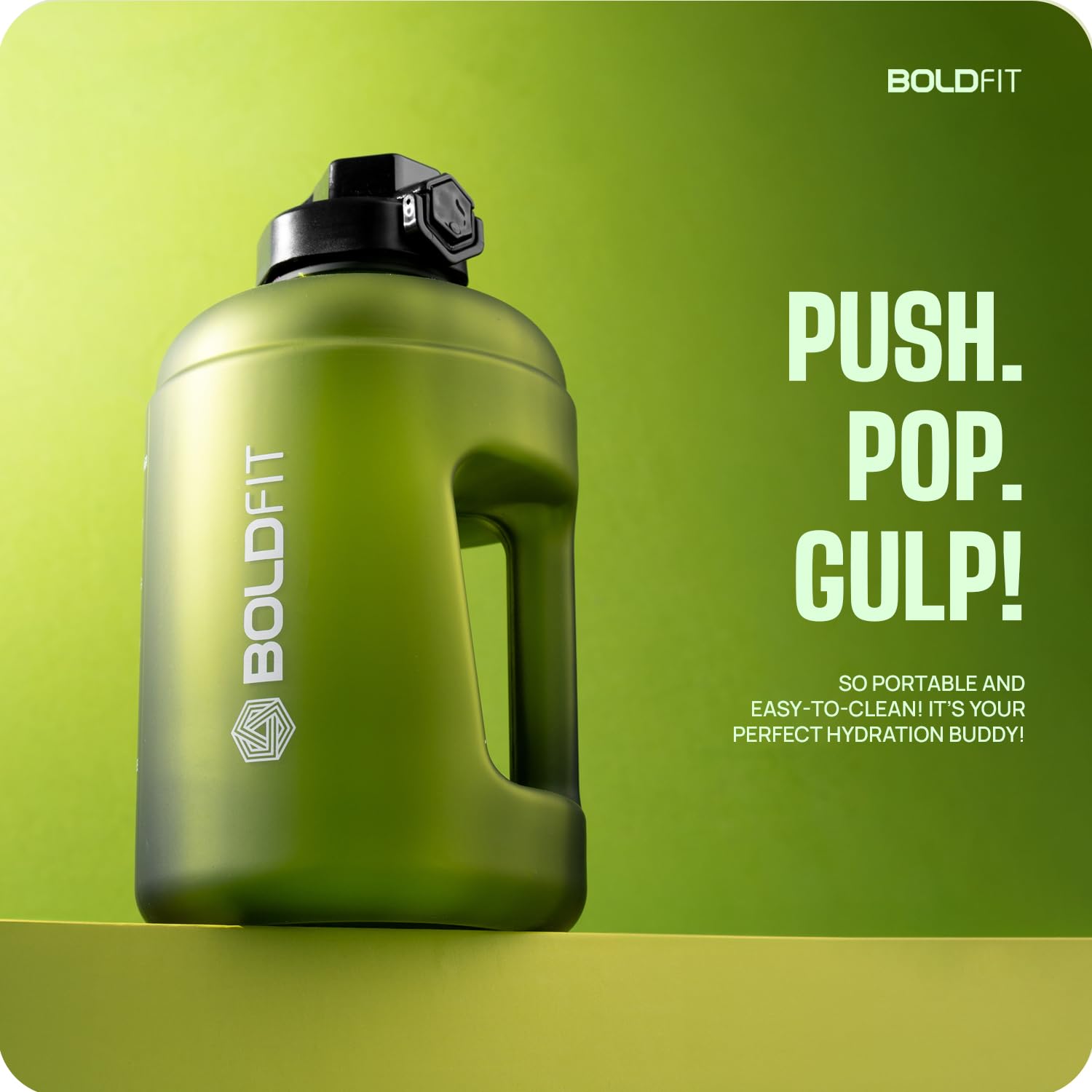 Gym Gallon Water Bottle, 2. 2 Litre Bottle for Gym Workout, Motivational Sipper gallons for Adults, Water Bottles 2 + LTR, 2litre Sipper for Men & Women Motivational gallons, 2 Litre Gallon - Image 4