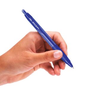 uni-ball Click Gel X SGR7 0.7 mm Retractable Gel Pens, 3 Blue & 3 Black Ink, Pack of 6