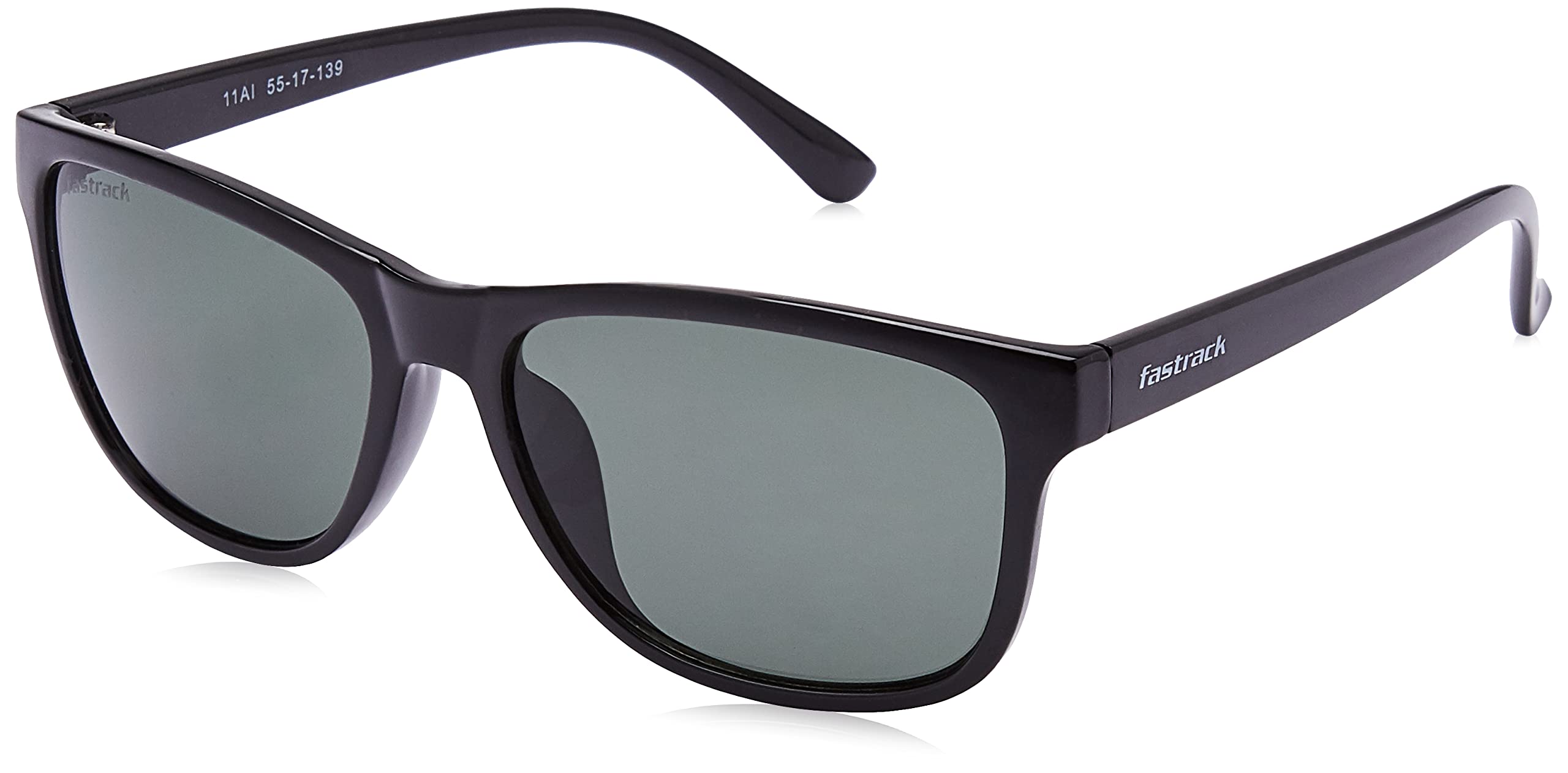 Fastrack Black Wayfarer *380 -390 UV protected Sunglasses for Men - Image 2