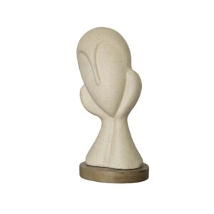 Ellementry Spellbound Face Ecomix Sculpture 27 cm Tall, Home Décor Showpiece Figurine for Living Room & Office, Modern Asthetic Tabletop Decorative Accent, Unique Gift Item for Shelf Decoration