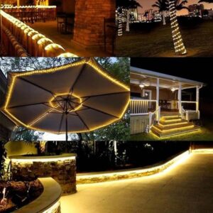 One94Store 8 Meter LED Rope Light for Decoration – Waterproof Warm White SMD Cove Light for Ceiling, Home Décor, LED Pipe Light for Diwali, Festival, Indoor, Outdoor Use