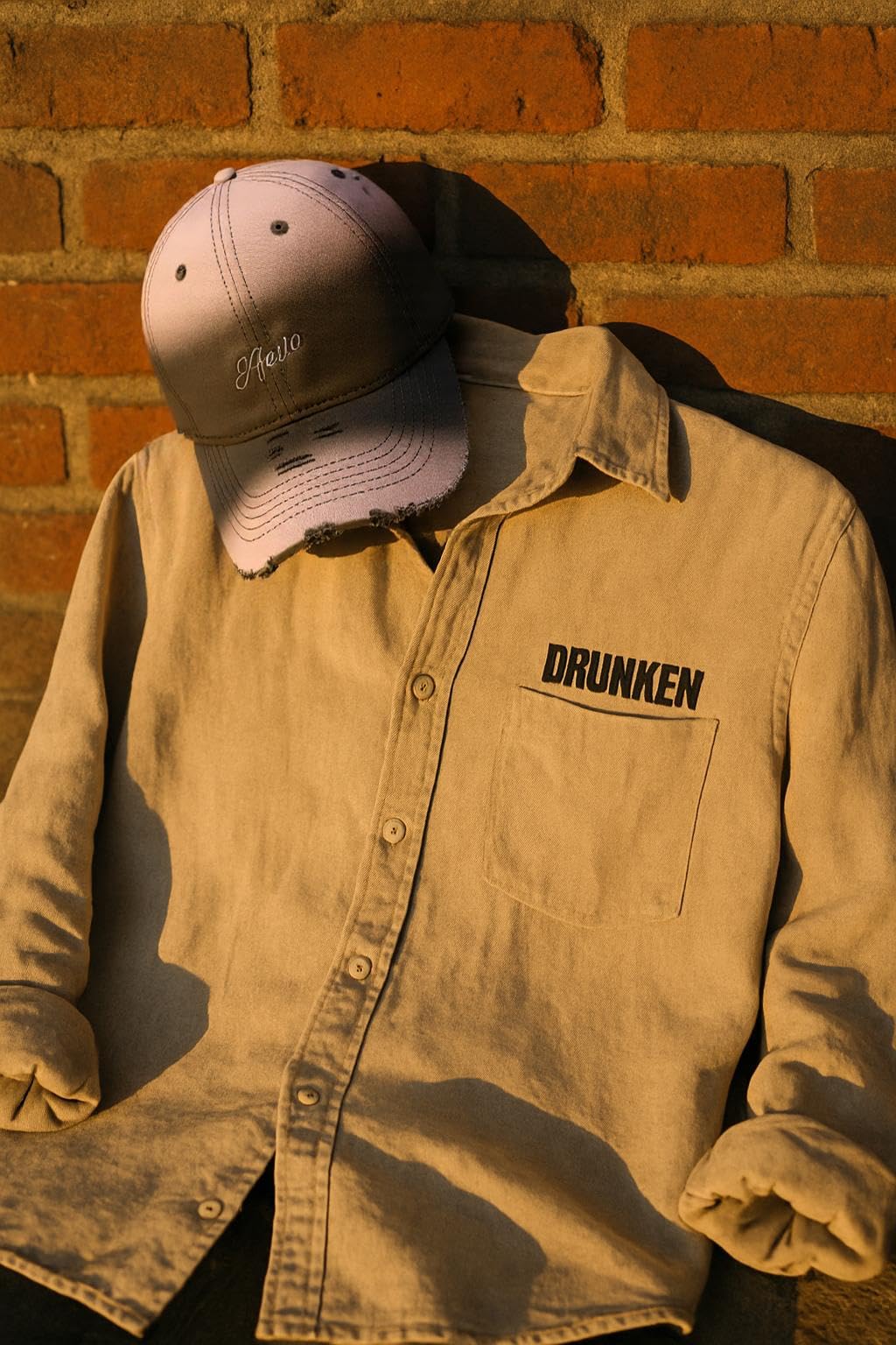 DRUNKEN Cap for Men Women Topi Unisex Head Branded Boy's Girl's Caps Adjustable Strap Summer Sports Cricket Gym Dance Cotton Free Size Fashion Baseball Hip hop Helmet Winter Snapback - Brown(61) - Image 3