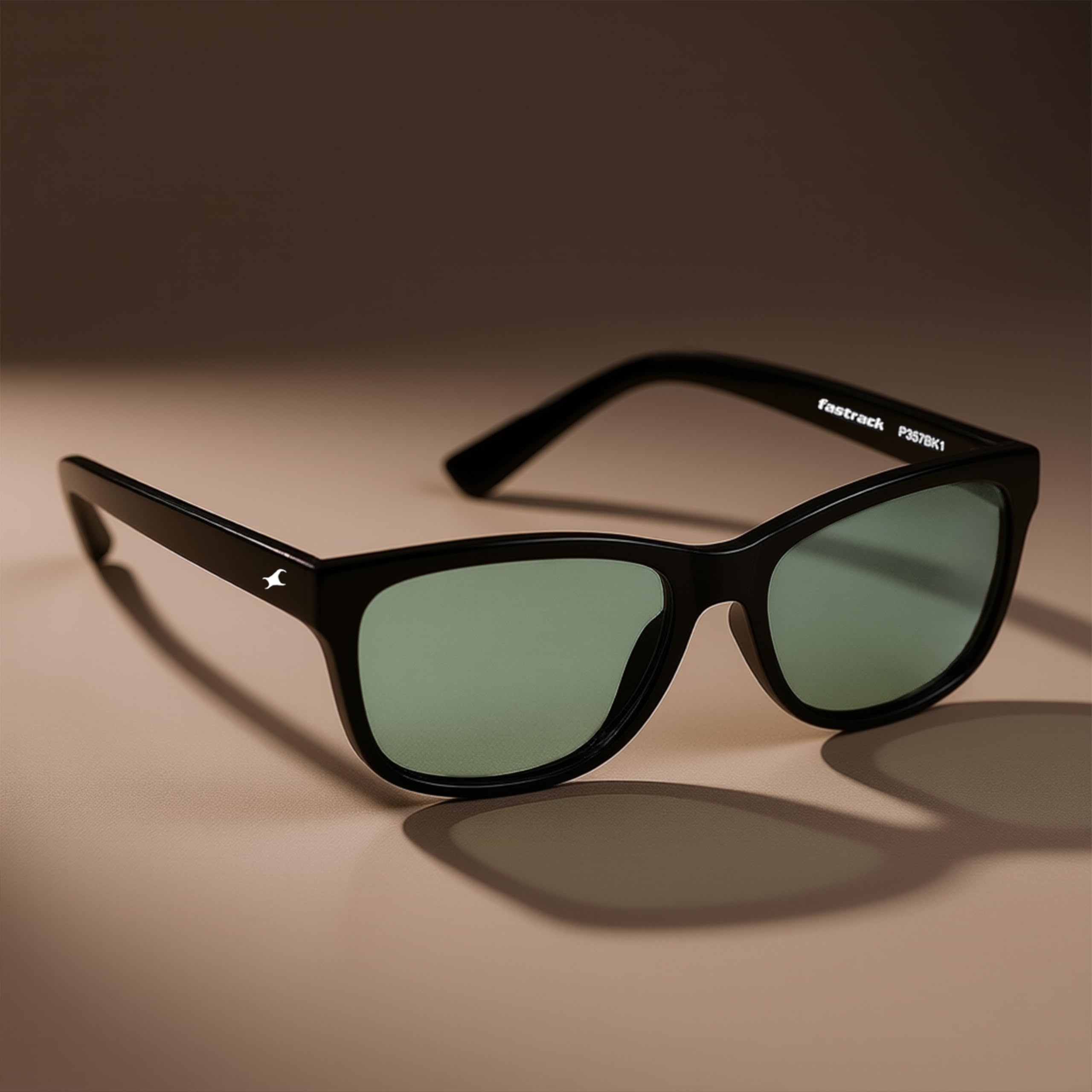 Fastrack Black Wayfarer *380 -390 UV protected Sunglasses for Men - Image 5