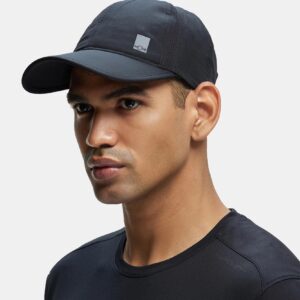 Jockey Men's Polyester Cap (Pack of 1) (CP21_Black_FREE SIZE_Black_Free Size)