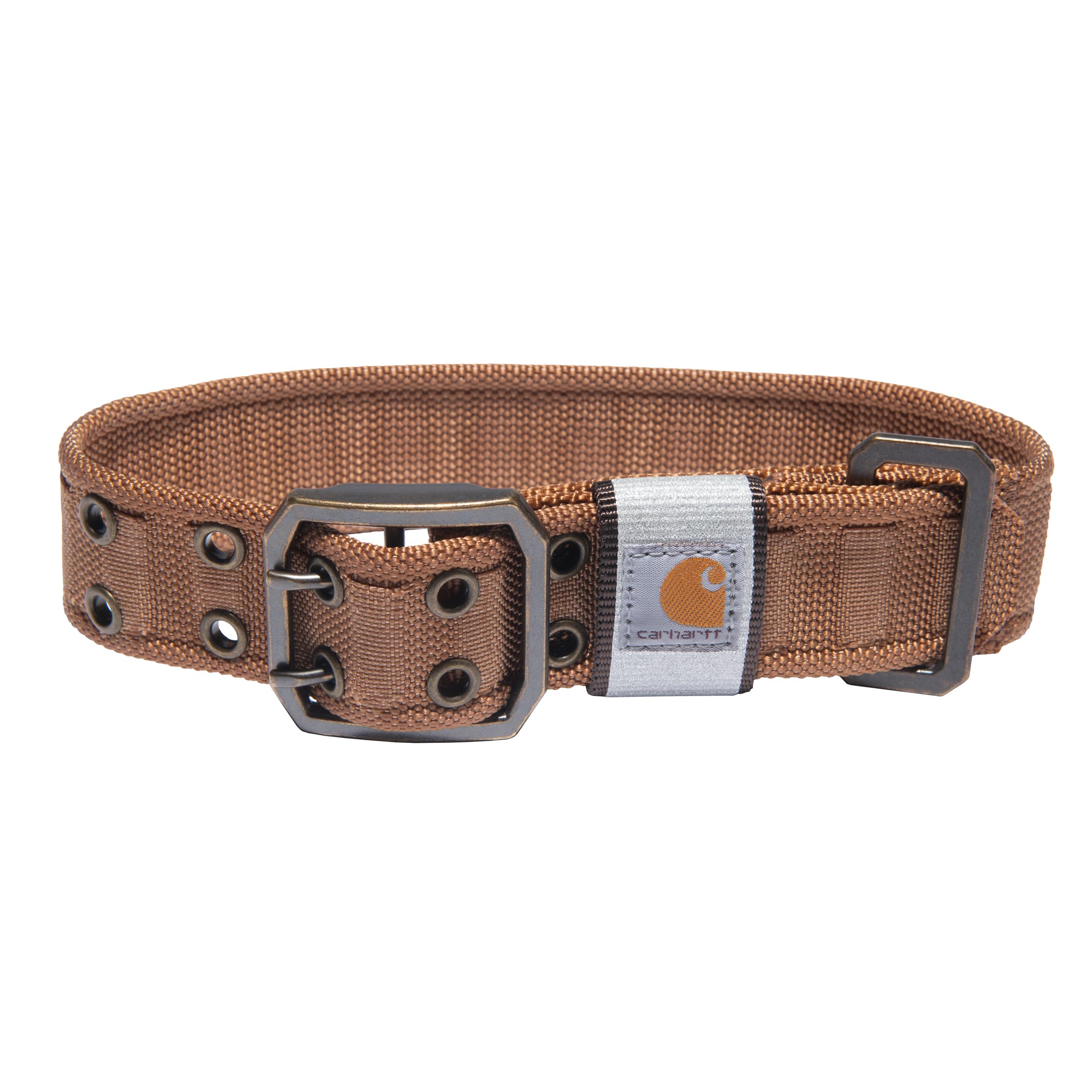 Carhartt Pet Fully Adjustable Wide Webbing Collar for Dogs, Carhartt Brown, Large - Image 2
