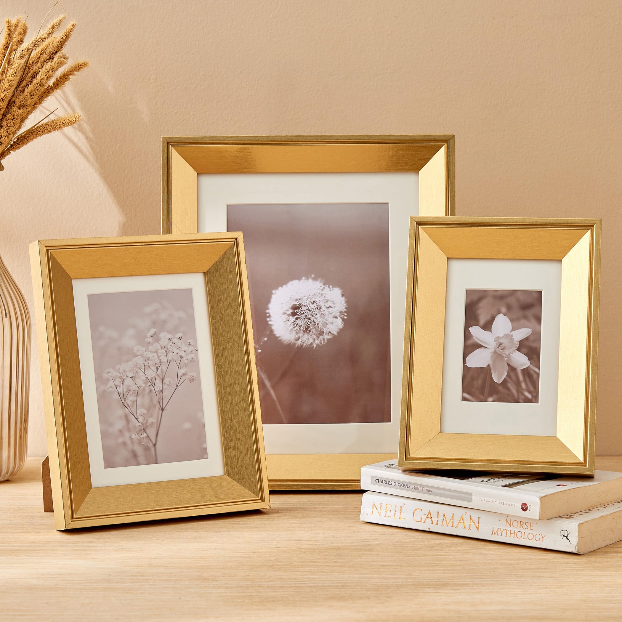 Home Centre SS24 MONTAGE Rectangular GOLD Tabletop FRAME-1A-, 15 x 20.5 cm - Image 3