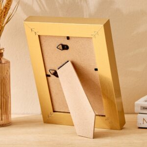 Home Centre SS24 MONTAGE Rectangular GOLD Tabletop FRAME-1A-, 15 x 20.5 cm